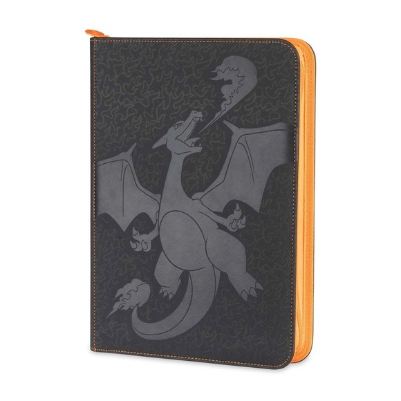 Pokemon Other - Pokémon TCG: Scorching Charizard Premium Zip Collector's‎ Trading Card Binder